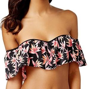 Hula Honey Paradise Falls Off The Shoulder Top